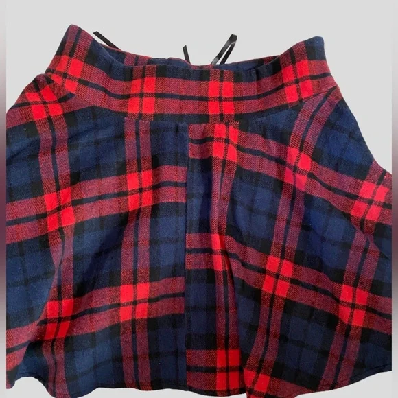 IDEALSANXUN HIGH WAISTED WOOL BLEND GOTHIC MINI SKATER SKIRT (skort)- S/ Medium - Picture 8 of 11